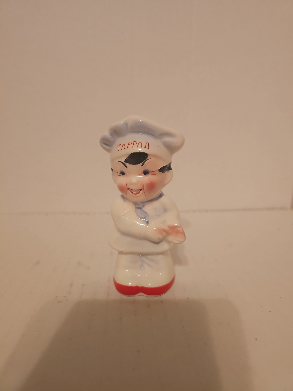 Ceramic Tappan Chef Boy Pepper Shaker Made In Japan From 1950’s 4" Tall